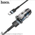 DZ3 Car Charger Set 2USB 2.4A Car Charger Set With Type C cable